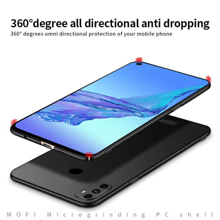 For OPPO A32 / A52 MOFI Frosted PC Ultra-thin Hard Case(Red) - OPPO Cases by MOFI | Online Shopping South Africa | PMC TechLife | Buy Now Pay Later Mobicred