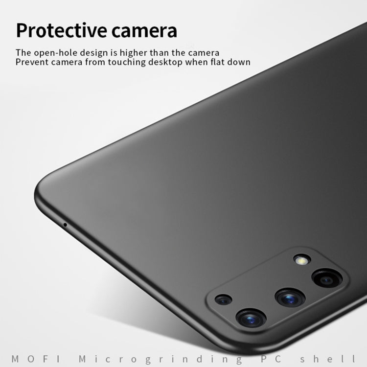 For OPPO Realme X7 Pro MOFI Frosted PC Ultra-thin Hard Case(Black) - Realme Cases by MOFI | Online Shopping South Africa | PMC Jewellery