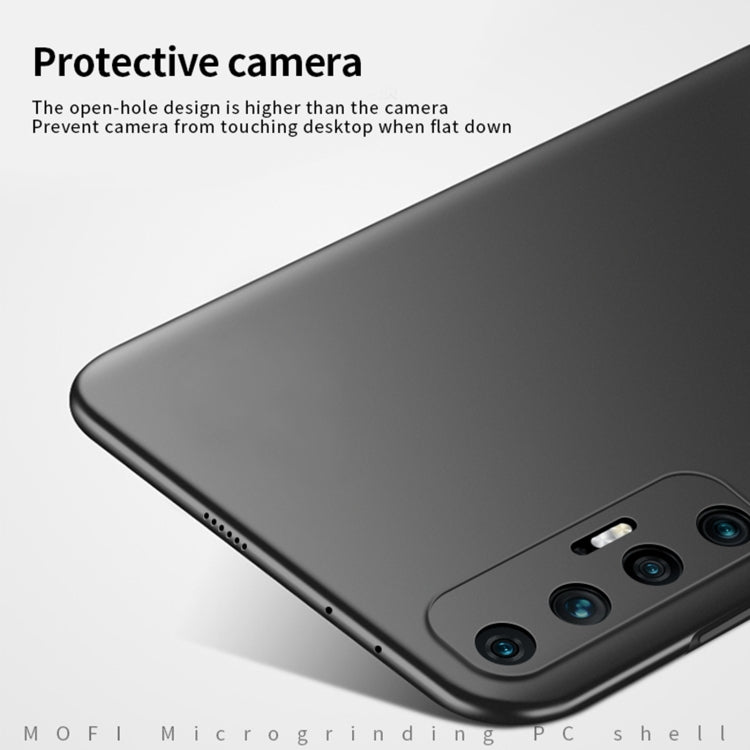For Xiaomi Mi 10S MOFI Frosted PC Ultra-thin Hard Case(Blue) - Xiaomi Cases by MOFI | Online Shopping South Africa | PMC TechLife | Buy Now Pay Later Mobicred