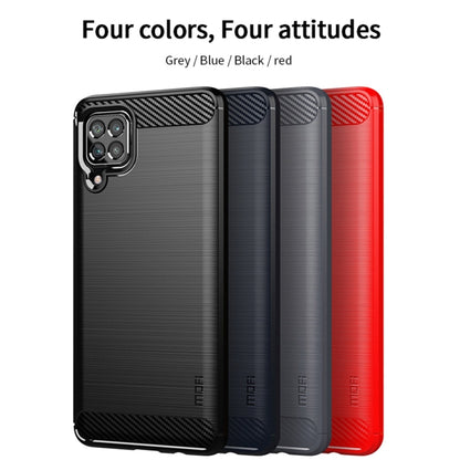 For Samsung Galaxy F62 / M62 MOFI Gentleness Series Brushed Texture Carbon Fiber Soft TPU Case(Black) - Galaxy Phone Cases by MOFI | Online Shopping South Africa | PMC Jewellery