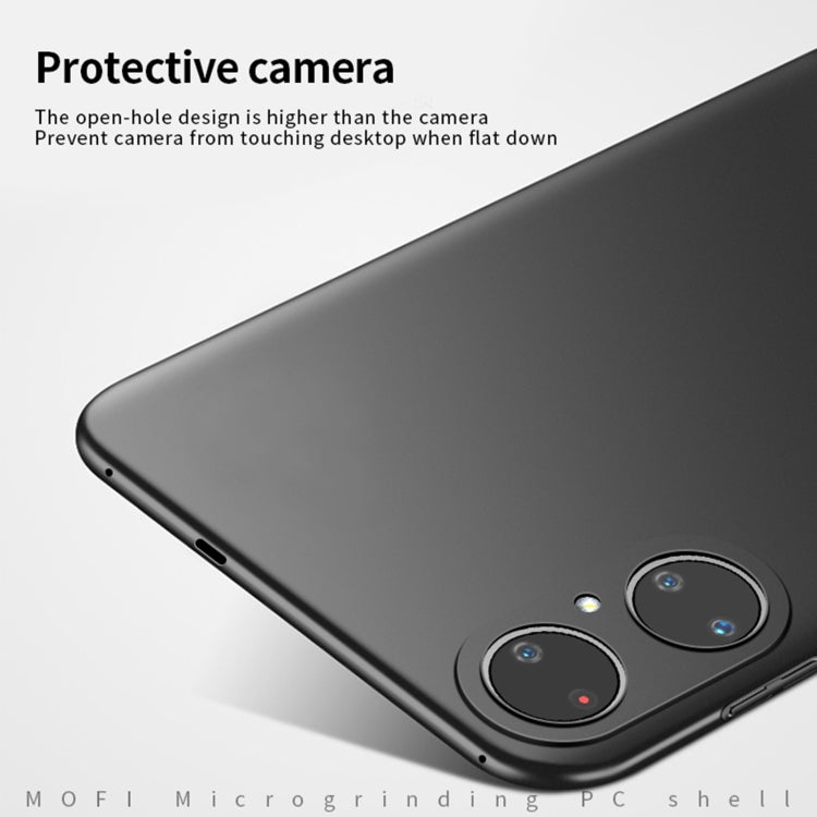 For Huawei P50 MOFI Frosted PC Ultra-thin Hard Case(Black) - Huawei Cases by MOFI | Online Shopping South Africa | PMC TechLife | Buy Now Pay Later Mobicred