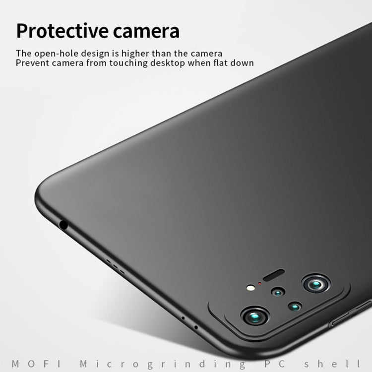 For Xiaomi Redmi Note10 Pro MOFI Frosted PC Ultra-thin Hard Case(Red) - Xiaomi Cases by MOFI | Online Shopping South Africa | PMC TechLife | Buy Now Pay Later Mobicred