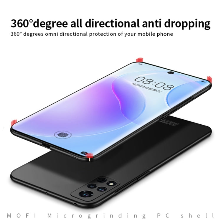 For Honor V40 MOFI Frosted PC Ultra-thin Hard Case(Red) - Honor Cases by MOFI | Online Shopping South Africa | PMC TechLife | Buy Now Pay Later Mobicred