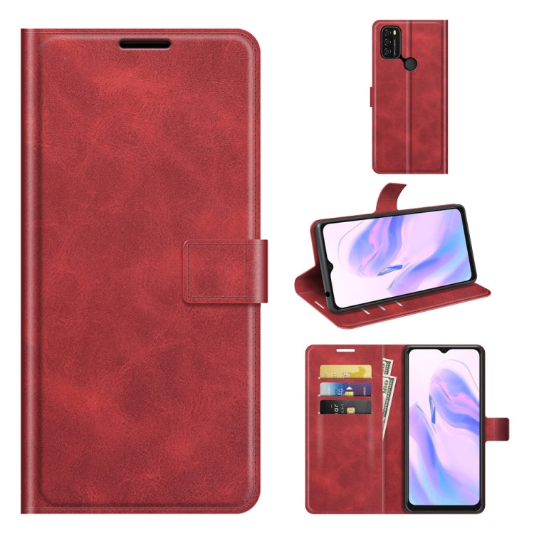For Blackview A70 Retro Calf Pattern Buckle Horizontal Flip Leather Case with Holder & Card Slots & Wallet(Red) - More Brand by PMC TechLife | Online Shopping South Africa | PMC TechLife | Buy Now Pay Later Mobicred