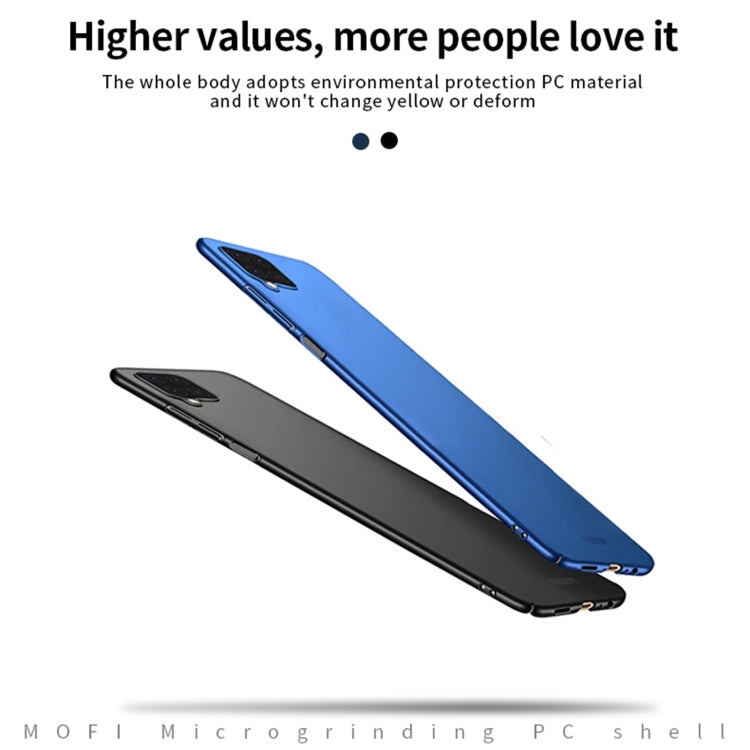 For Samsung Galaxy M12/A12 MOFI Frosted PC Ultra-thin Hard Case(Black) - free shipping - PMC TechLife - Order now!