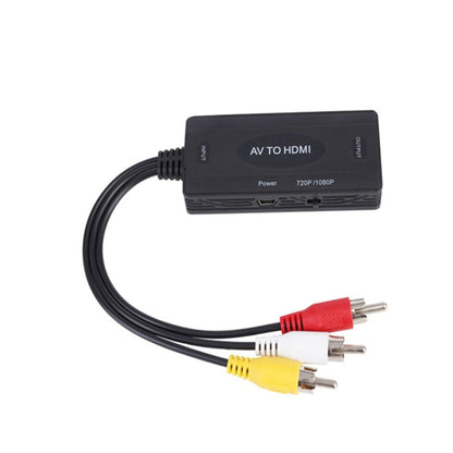 AV to HDMI Converter 3 CVBS RCA Adapter, Supports PAL NTSC 1080P - Converter by PMC Jewellery | Online Shopping South Africa | PMC Jewellery | Buy Now Pay Later Mobicred