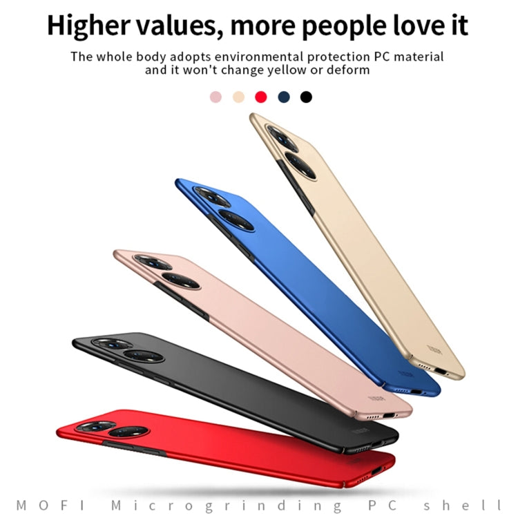For Honor 50 MOFI Frosted PC Ultra-thin Hard Case(Red) - Honor Cases by MOFI | Online Shopping South Africa | PMC TechLife | Buy Now Pay Later Mobicred