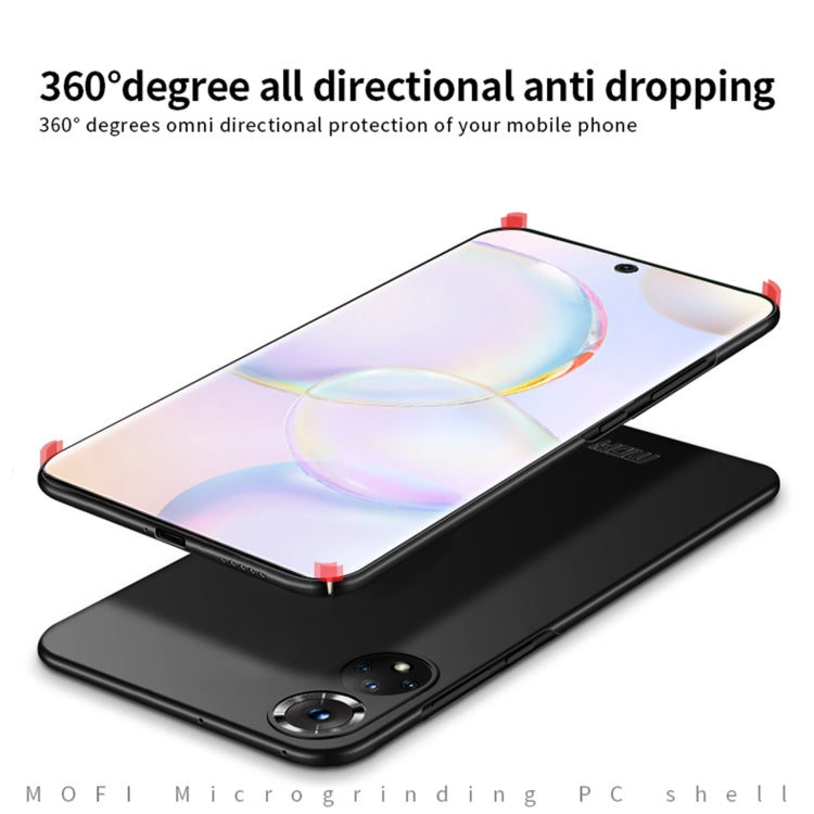 For Honor 50 MOFI Frosted PC Ultra-thin Hard Case(Red) - Honor Cases by MOFI | Online Shopping South Africa | PMC TechLife | Buy Now Pay Later Mobicred