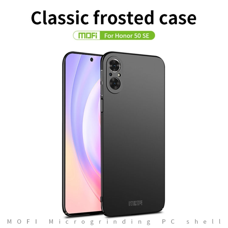 For Honor 50 SE MOFI Frosted PC Ultra-thin Hard Case(Red) - Honor Cases by MOFI | Online Shopping South Africa | PMC TechLife | Buy Now Pay Later Mobicred