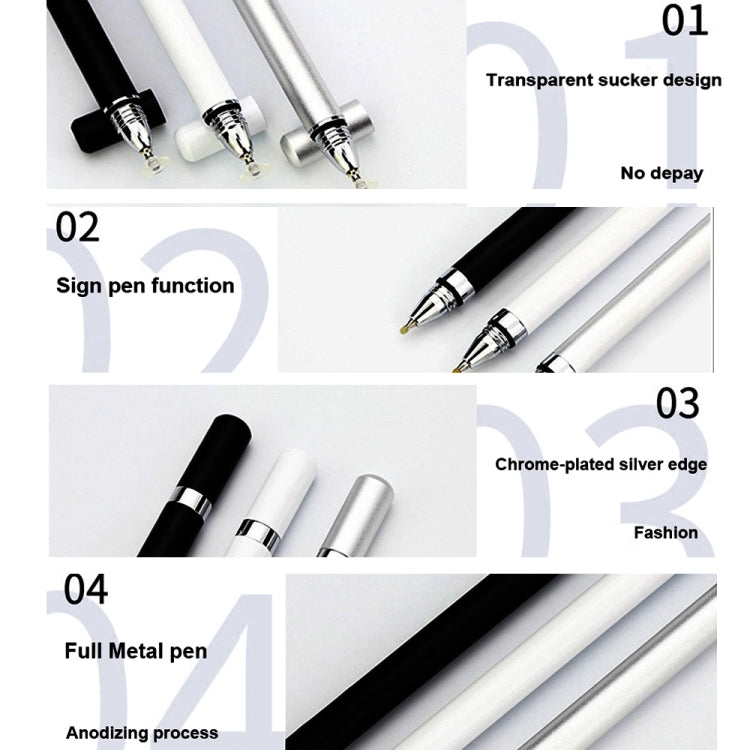 AT-26 2 in 1 Mobile Phone Touch Screen Capacitive Pen Writing Pen with 1 Pen Tip(Blue) - free shipping - PMc TechLife - Order now!