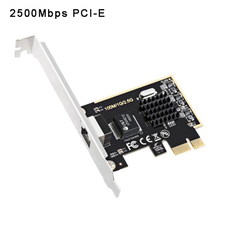 2500Mbps PCI-E RTL8125 RJ45 Gigabit Network Adapter 2.5G PCI-E Gaming LAN Card - USB Network Adapter by PMC Jewellery | Online Shopping South Africa | PMC Jewellery | Buy Now Pay Later Mobicred