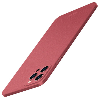 For iPhone 13 Pro MOFI Fandun Series Frosted PC Ultra-thin All-inclusive Protective Case (Red) - iPhone 13 Pro Cases by MOFI | Online Shopping South Africa | PMC Jewellery