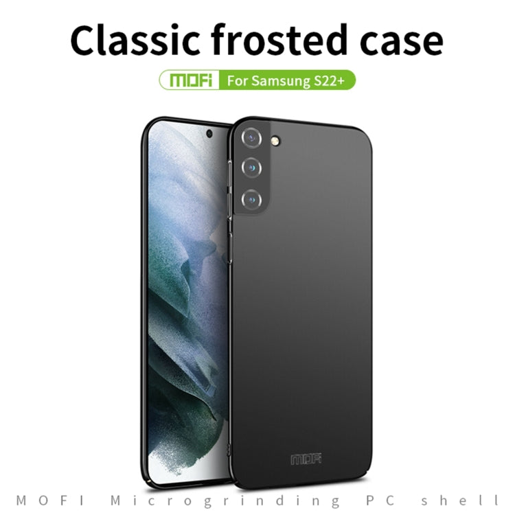 For Samsung Galaxy S22+ 5G MOFI Frosted PC Ultra-thin Hard Phone Case(Red) - Galaxy S22+ 5G Cases by MOFI | Online Shopping South Africa | PMC TechLife | Buy Now Pay Later Mobicred