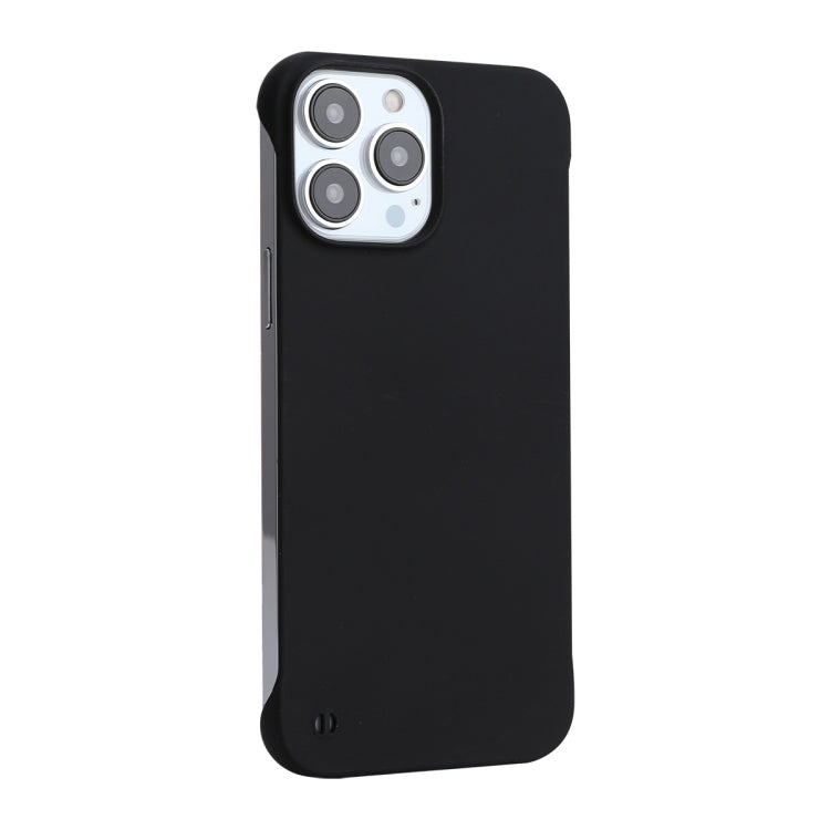 For iPhone 12 Pro Max ENKAY Matte Frameless Hard PC Case(Black) - iPhone 12 Pro Max Cases by ENKAY | Online Shopping South Africa | PMC Jewellery | Buy Now Pay Later Mobicred