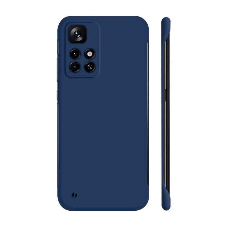 For Xiaomi Redmi Note 11 5G / Note 11T 5G Global / Note 11S 5G / Poco M4 Pro 5G Global  ENKAY Matte Frameless Hard PC Phone Case(Dark Blue) - Xiaomi Cases by ENKAY | Online Shopping South Africa | PMC Jewellery | Buy Now Pay Later Mobicred