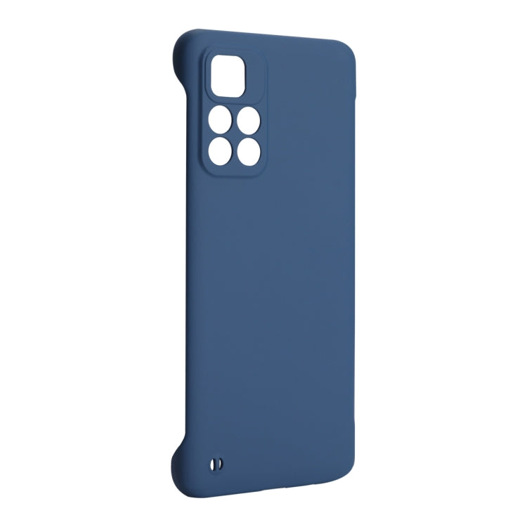 For Xiaomi Redmi Note 11 5G / Note 11T 5G Global / Note 11S 5G / Poco M4 Pro 5G Global  ENKAY Matte Frameless Hard PC Phone Case(Dark Blue) - Xiaomi Cases by ENKAY | Online Shopping South Africa | PMC Jewellery | Buy Now Pay Later Mobicred