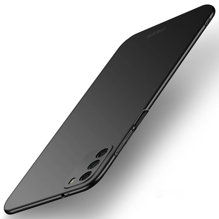 For Xiaomi Poco M3 / Redmi 9T MOFI Frosted PC Ultra-thin Hard Case(Black) - Xiaomi Cases by MOFI | Online Shopping South Africa | PMC Jewellery