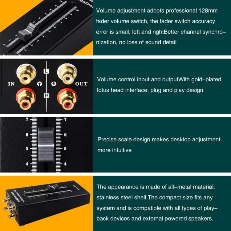 Passive Preamp Source Loudspeaker Box RCA No Power Volume Adjustment Controller -  by PMC TechLife | Online Shopping South Africa | PMC TechLife | Buy Now Pay Later Mobicred