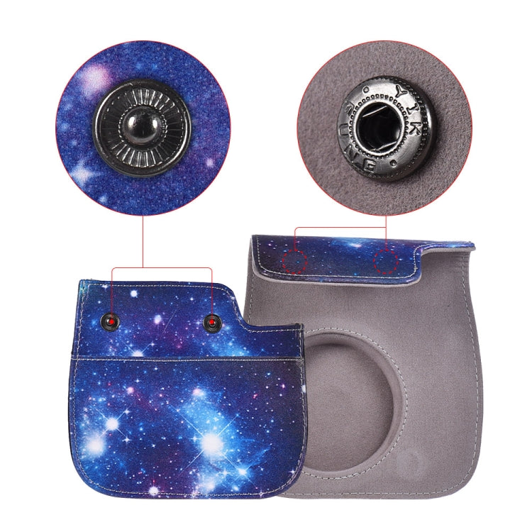 Universe Pattern Full Body Camera PU Leather Case Bag with Strap for FUJIFILM instax mini 9 / mini 8+ / mini 8 - Leather Bag by PMC TechLife | Online Shopping South Africa | PMC TechLife | Buy Now Pay Later Mobicred