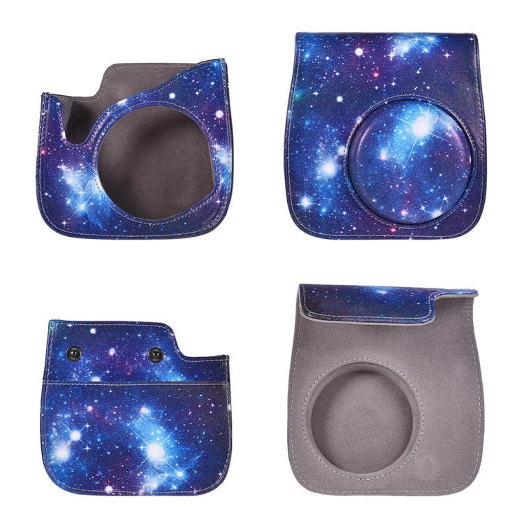 Universe Pattern Full Body Camera PU Leather Case Bag with Strap for FUJIFILM instax mini 9 / mini 8+ / mini 8 - Leather Bag by PMC TechLife | Online Shopping South Africa | PMC TechLife | Buy Now Pay Later Mobicred