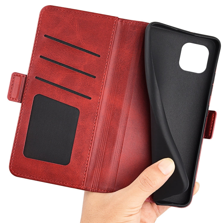 For Blackview A95 Dual-side Magnetic Buckle Leather Phone Case(Red) - More Brand by PMC TechLife | Online Shopping South Africa | PMC TechLife | Buy Now Pay Later Mobicred