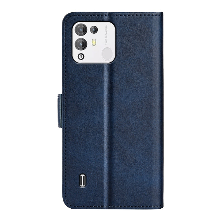For Blackview A55 Pro Dual-side Magnetic Buckle Leather Phone Case(Dark Blue) - More Brand by PMC TechLife | Online Shopping South Africa | PMC TechLife | Buy Now Pay Later Mobicred