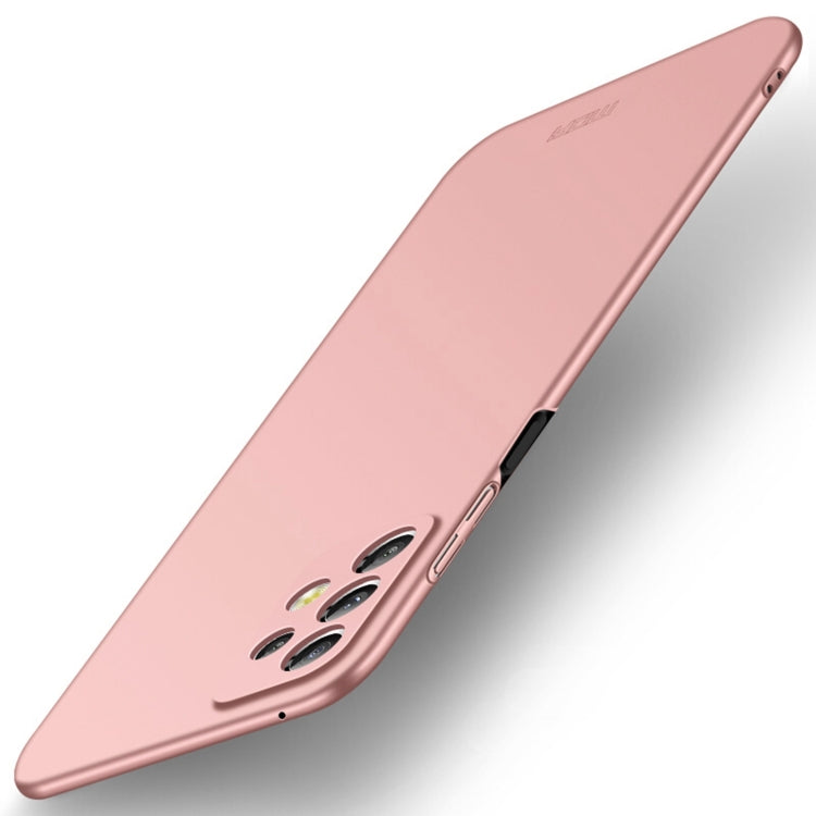 For Samsung Galaxy A33 5G MOFI Frosted PC Ultra-thin Hard Phone Case(Rose gold) - Galaxy Phone Cases by MOFI | Online Shopping South Africa | PMC Jewellery