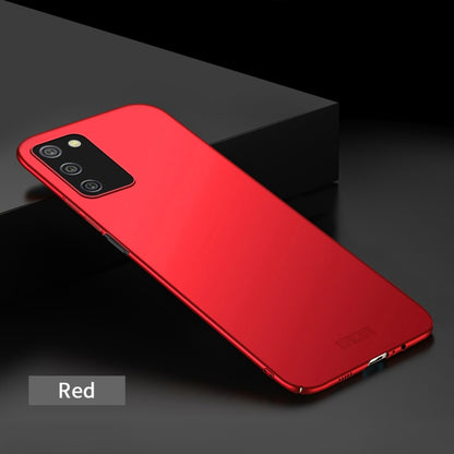 For Samsung Galaxy A02s EU / A03s / M02s / F02s MOFI Frosted PC Ultra-thin Hard Case(Red) - Galaxy Phone Cases by MOFI | Online Shopping South Africa | PMC Jewellery