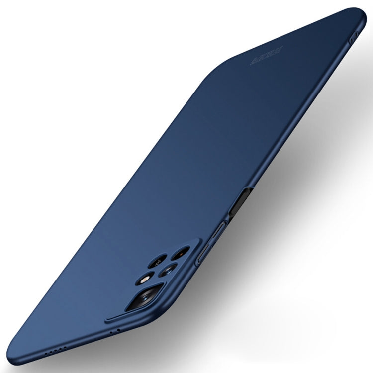For Redmi Note 11 5G / Note11S 5G / Poco M4 Pro 5G MOFI Frosted PC Ultra-thin Hard  Phone Case(Blue) - Xiaomi Cases by MOFI | Online Shopping South Africa | PMC TechLife