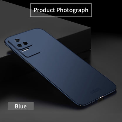 For Xiaomi Redmi K40S MOFI Frosted PC Ultra-thin Hard  Phone Case(Blue) - Xiaomi Cases by MOFI | Online Shopping South Africa | PMC Jewellery