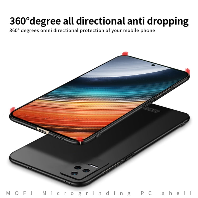 For Xiaomi Redmi K40S MOFI Frosted PC Ultra-thin Hard  Phone Case(Red) - Xiaomi Cases by MOFI | Online Shopping South Africa | PMC TechLife | Buy Now Pay Later Mobicred