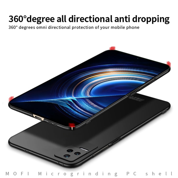 For Xiaomi Redmi K50 / K50 Pro MOFI Frosted PC Ultra-thin Hard  Phone Case(Black) - Xiaomi Cases by MOFI | Online Shopping South Africa | PMC TechLife