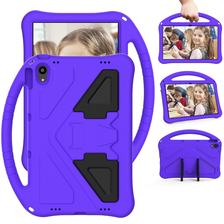 For Motorola Moto Tab G70 EVA Shockproof Tablet Case with Holder(Purple) - Others by PMC TechLife | Online Shopping South Africa | PMC TechLife | Buy Now Pay Later Mobicred