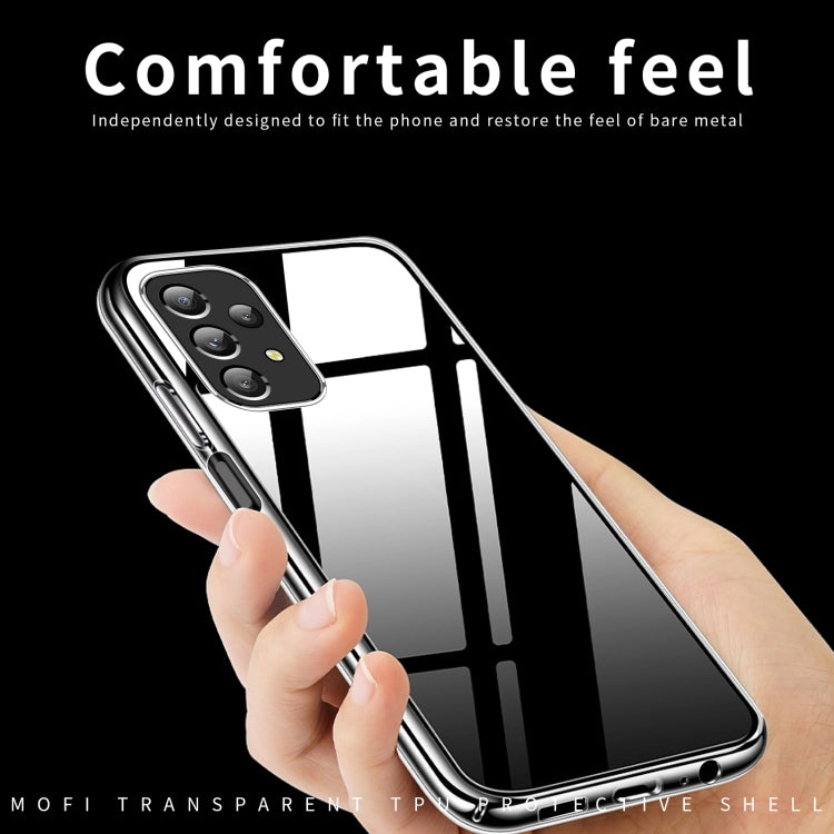 For Samsung Galaxy A13 4G MOFI Ming Series Ultra-thin TPU Phone Case(Transparent) - Galaxy Phone Cases by MOFI | Online Shopping South Africa | PMC Jewellery