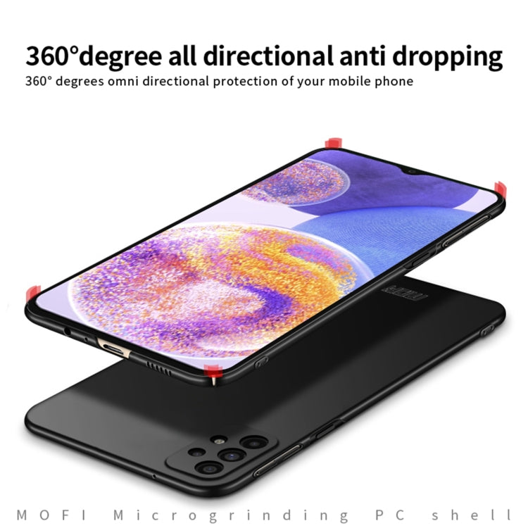 For Samsung Galaxy A23 4G MOFI Frosted PC Ultra-thin Hard Case(Blue) - free shipping - PMC TechLife - Order now!