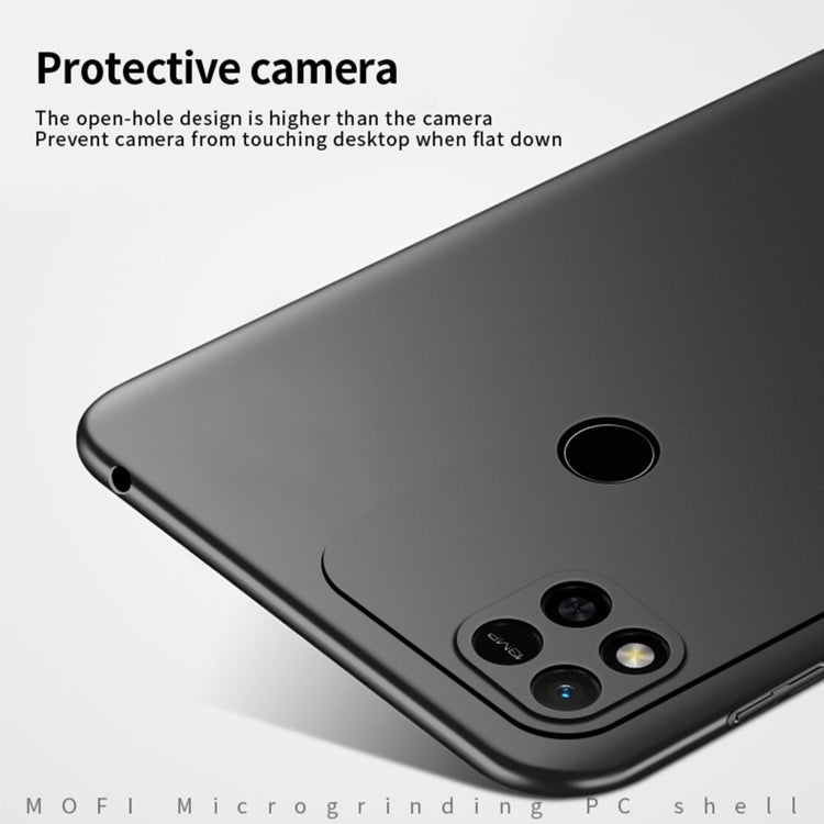 For Xiaomi Redmi 10A MOFI Frosted PC Ultra-thin Hard Case(Gold) - Xiaomi Cases by MOFI | Online Shopping South Africa | PMC TechLife | Buy Now Pay Later Mobicred