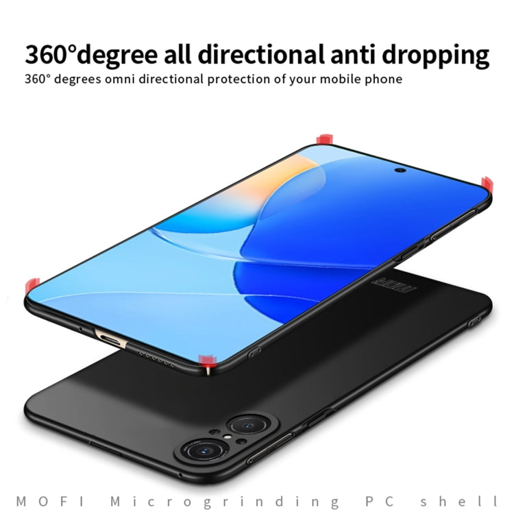 For Huawei Nova9 SE MOFI Frosted PC Ultra-thin Hard Case(Red) - Huawei Cases by MOFI | Online Shopping South Africa | PMC TechLife