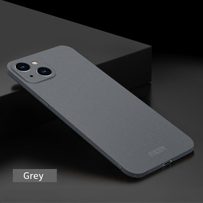 For iPhone 14 MOFI Fandun Series Frosted PC Ultra-thin Phone Case(Gray) - iPhone 14 Cases by MOFI | Online Shopping South Africa | PMC Jewellery