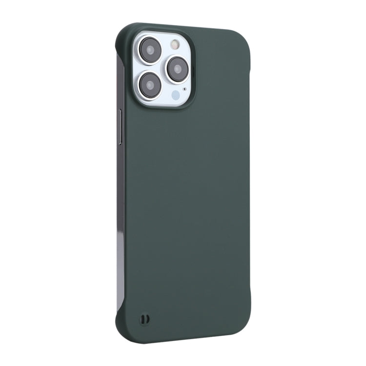 For iPhone 14 Pro ENKAY Matte Frameless PC Phone Case(Dark Green) - iPhone 14 Pro Cases by ENKAY | Online Shopping South Africa | PMC Jewellery | Buy Now Pay Later Mobicred