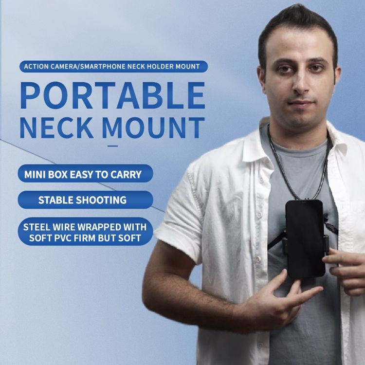 Standard Collar Lazy Adjustable Neck Bracket for GoPro Action Camera Smartphones - Holder by PMC Jewellery | Online Shopping South Africa | PMC Jewellery | Buy Now Pay Later Mobicred