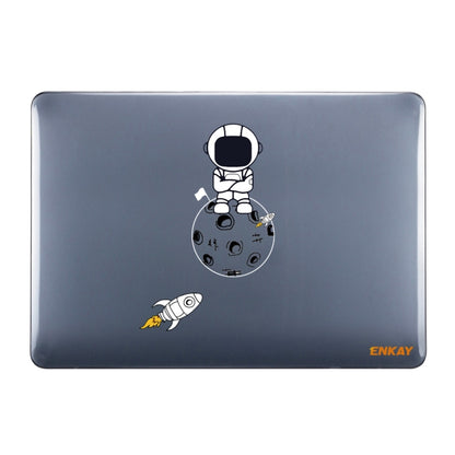 For MacBook Pro 16.2 A2485/A2880 2023 ENKAY Hat-Prince 3 in 1 Spaceman Pattern Laotop Protective Crystal Case with TPU Keyboard Film / Anti-dust Plugs, Version:EU(Spaceman No.4) - MacBook Pro Cases by ENKAY | Online Shopping South Africa | PMC Jewellery | Buy Now Pay Later Mobicred