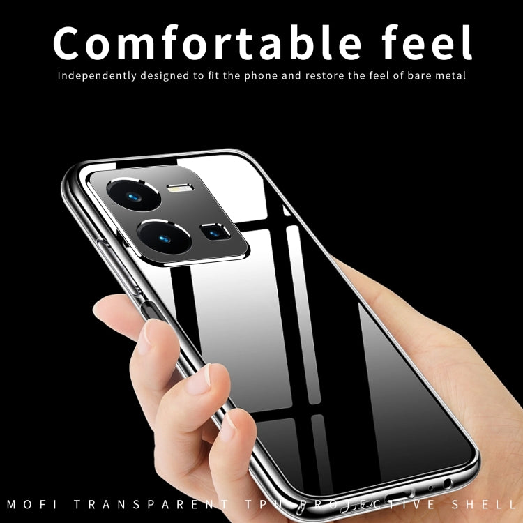 For vivo Y35 4G MOFI Ming Series Ultra-thin TPU Phone Case(Transparent) - vivo Cases by MOFI | Online Shopping South Africa | PMC Jewellery