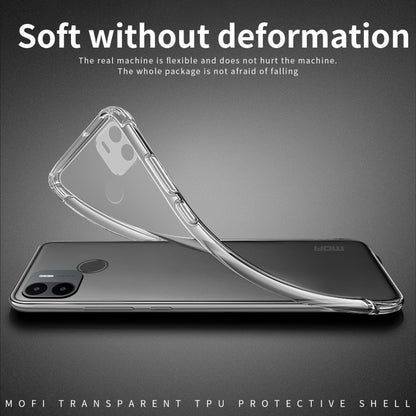 For Xiaomi Redmi A1+ MOFI Ming Series Ultra-thin TPU Phone Case(Transparent) - Xiaomi Cases by MOFI | Online Shopping South Africa | PMC Jewellery