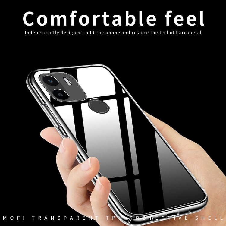 For Xiaomi Redmi A1+ MOFI Ming Series Ultra-thin TPU Phone Case(Transparent) - Xiaomi Cases by MOFI | Online Shopping South Africa | PMC TechLife
