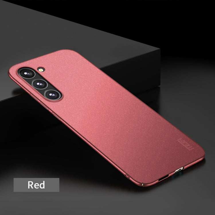 For Samsung Galaxy S23 5G MOFI Fandun Series Frosted Ultra-thin PC Hard Phone Case(Red) - Galaxy S23 5G Cases by MOFI | Online Shopping South Africa | PMC Jewellery