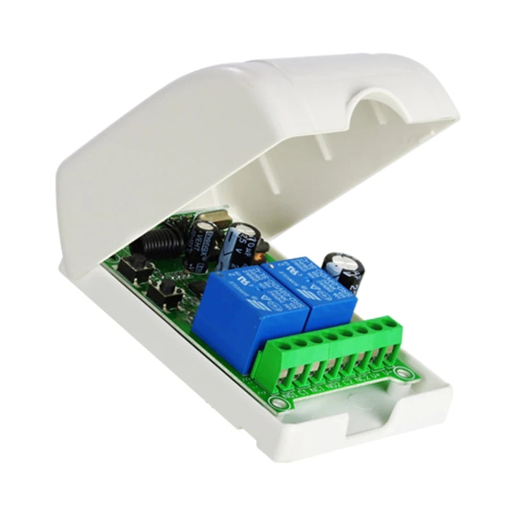 DC 12V 24V 48V Universal Electric Door RF Wireless Remote Control Relay Receiver Set - Smart Switch by PMC TechLife | Online Shopping South Africa | PMC TechLife | Buy Now Pay Later Mobicred