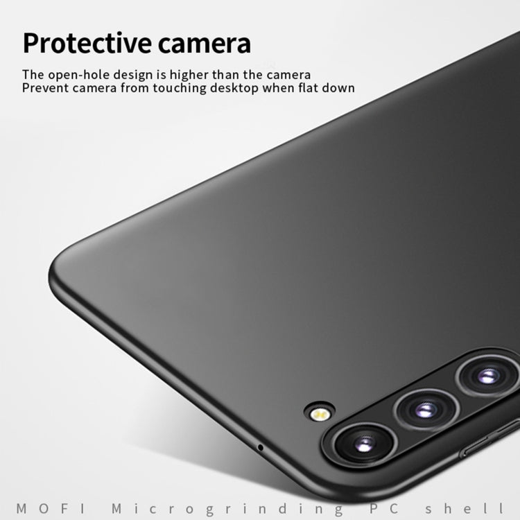 For Samsung Galaxy S23+ 5G MOFI Micro Frosted PC Ultra-thin Hard Case(Blue) - Galaxy S23+ 5G Cases by MOFI | Online Shopping South Africa | PMC TechLife | Buy Now Pay Later Mobicred