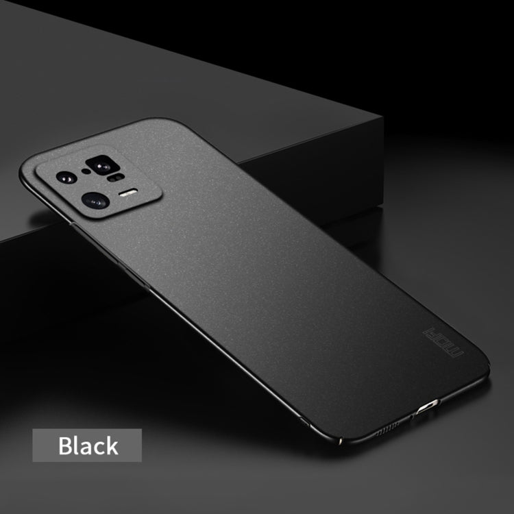 For Xiaomi 13 Pro MOFI Fandun Series Frosted Ultra-thin PC Hard Phone Case(Black) - 13 Pro Cases by MOFI | Online Shopping South Africa | PMC Jewellery