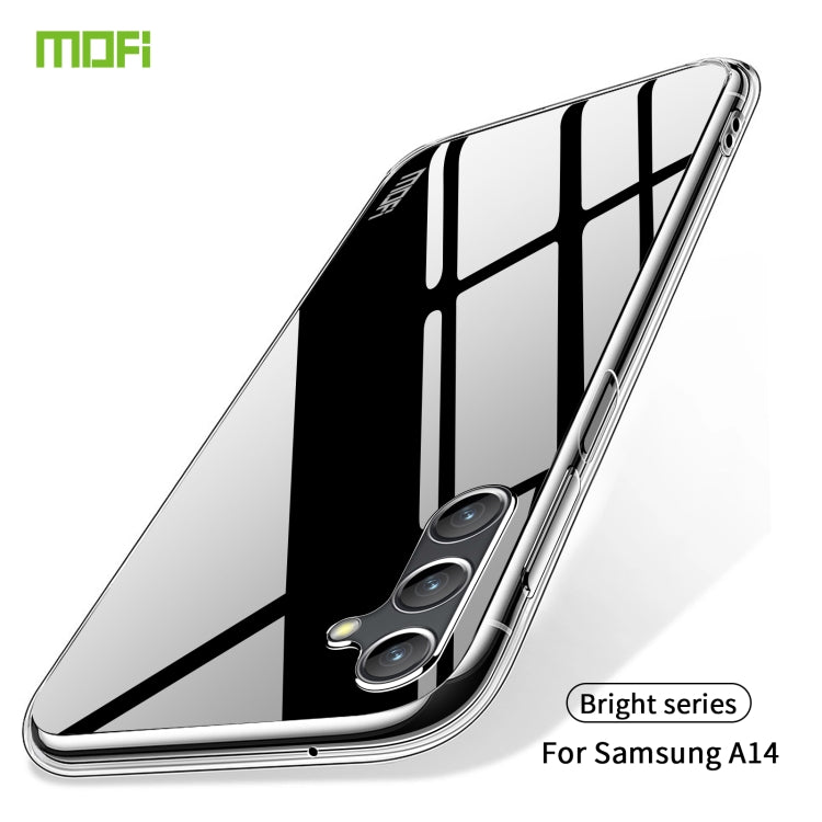 For Samsung Galaxy A14 5G MOFI Ming Series Ultra-thin TPU Phone Case - Galaxy Phone Cases by MOFI | Online Shopping South Africa | PMC Jewellery