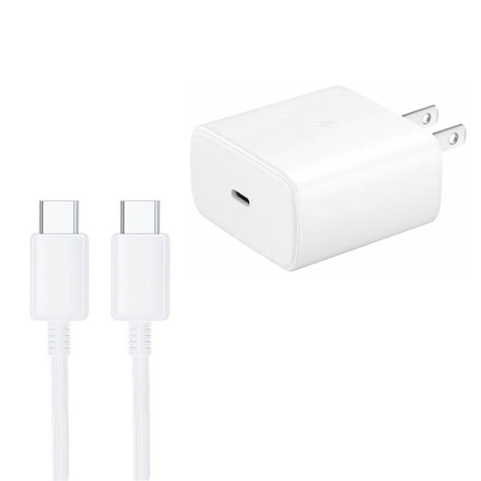 M135 45W USB-C / Type-C Port Fast Charger with 5A Type-C to Type-C Cable, US Plug(White) - USB Charger by PMC Jewellery | Online Shopping South Africa | PMC Jewellery | Buy Now Pay Later Mobicred